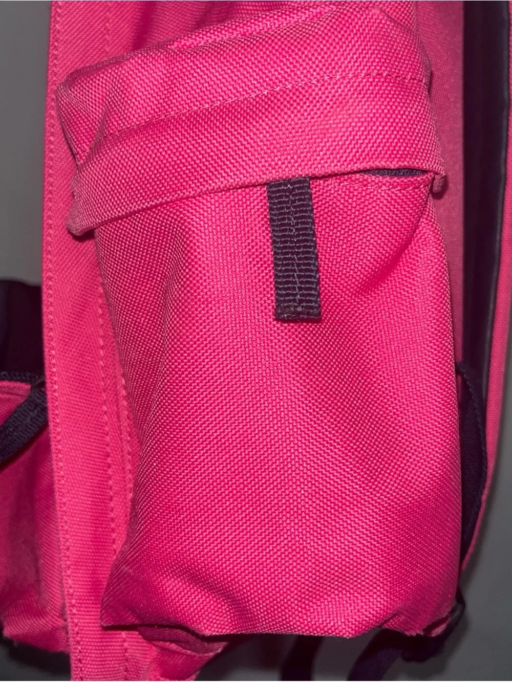 Ralph Lauren Pink Backpack with Orange Pony Embroidery